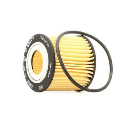 Imagem de BOSCH F 026 407 091 Filtro de óleo com junta Cartucho filtrante TOYOTA: Auris Hatchback, Yaris II III LEXUS: CT