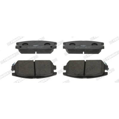 Imagem de FERODO PREMIER ECO FRICTION FDB1507 Jogo de pastilhas para travão disco com avisador sonoro desgaste sem acessórios