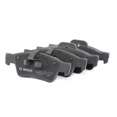 Imagem de BOSCH 0 986 494 256 Jogo de pastilhas para travão disco Baixo teor metálico com instruções montagem, chapa anti ruído, grampo do êmbolo