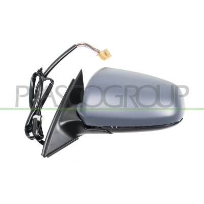 Imagem de Espelho retrovisor Prasco AD0227383P à direita com subcapa elétrico aquecível, memória, rebatível, não esférico AUDI: A4 B7 Avant
