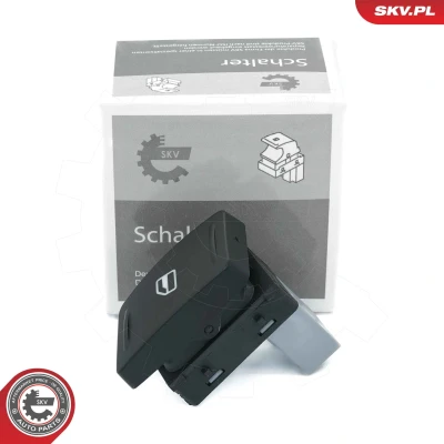 Imagem de ESEN SKV 37SKV419 Interruptor, elevadores dos vidros traseira direita SKODA: Octavia II Hatchback, 2 Combi