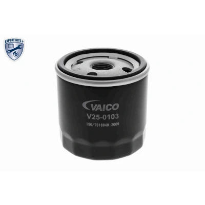 Imagem de VAICO V25 0103 Filtro de óleo 3/4 16 UNF Original Quality com uma válvula retenção aparafusado FORD: FIESTA 6, Focus Mk1 Hatchback