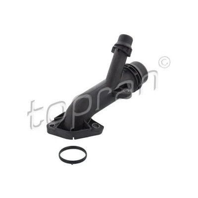 Imagem de TOPRAN 501 878 Flange Plástico de cabeça cilíndrica, longitudinal com junta BMW: 3 Touring, Coupe, Sedan