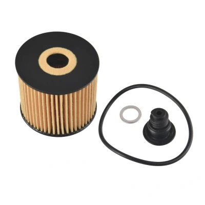 Imagem de FEBI BILSTEIN 184073 Filtro de óleo com material montagem, junta Cartucho filtrante HYUNDAI: i30 III Carrinha, Hatchback, Tucson