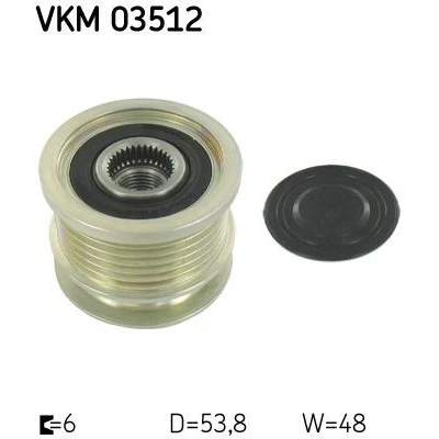 Imagem de SKF VKM 03512 Polia Roda Livre do Alternador 48 OPEL: Insignia A Sedan
