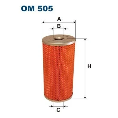 Imagem de FILTRON OM 505 Filtro de óleo Cartucho filtrante MAN: F 90