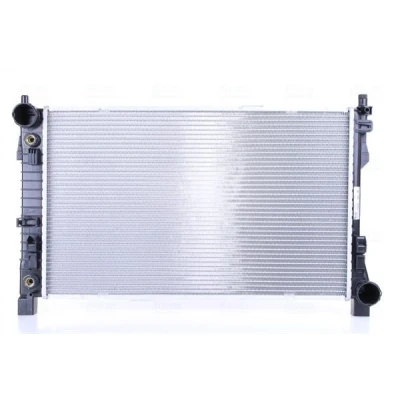 Imagem de NISSENS 606015 Radiador, arrefecimento do motor Alumínio 650 398 32 Aletas de refrigeração soldadas MERCEDES BENZ: Classe C T modell, CLK Coupe