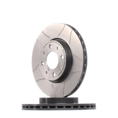 Imagem de BREMBO MAX LINE 09.5870.75 Disco de travão 257 20 4 interior ventilado, fendido revestido com parafusos FIAT: BRAVO 1, Punto II Hatchback