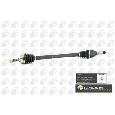 Imagem de BGA DS1420R Veio de transmissão Eixo dianteiro, lado direito 844, 944 CITROËN: C2 Hatchback, C3 Pluriel