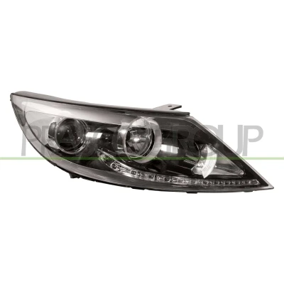 Imagem de PRASCO KI0244923 Farol Principal à direita H1/H1 com luz de circulação diurna (LED) motor regulação do alcance dos faróis KIA: Sportage III