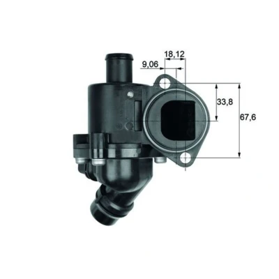 Imagem de MAHLE ORIGINAL TM 3 105 Termóstato, líquido de refrigeração com junta AUDI: A4 B6 Sedan, Avant, B7 SEAT: Exeo ST