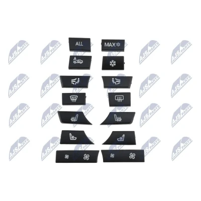 Imagem de NTY EWS BM 107 Interruptor, elevadores dos vidros centro BMW: 5 Touring