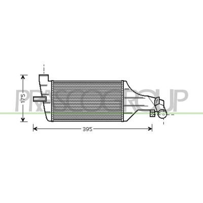 Imagem de PRASCO OP715N001 Intercooler OPEL: Astra G Caravan, CC