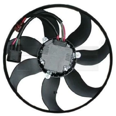 Imagem de TYC 837 0031 ventilador de radiador 360 300 sem estrutura do (caixilho) VOLKSWAGEN: Polo V Hatchback, GOLF 6, Jetta 3