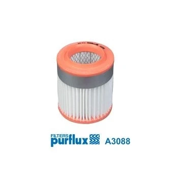 Imagem de PURFLUX A3088 Filtro de ar 150mm 186mm Cartucho filtrante AUDI: A8 D3