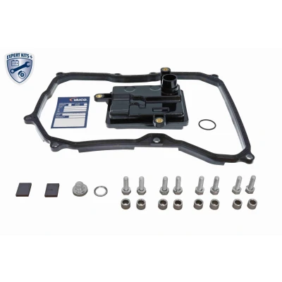Imagem de VAICO V10 8038 BEK Conjunto de peças, mudança óleo, caixa vel. automática com junta VOLKSWAGEN: Golf 7, Polo VI, SEAT: Ibiza 4, Leon III SC