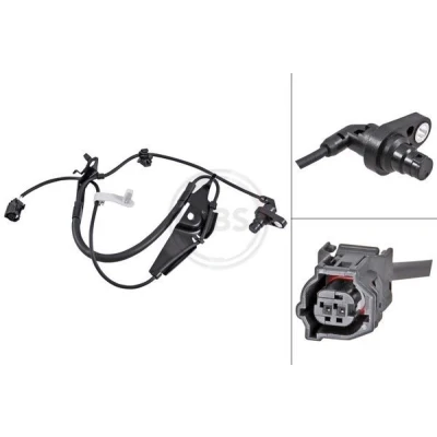 Imagem de A.B.S. 31679 Sensor de ABS activo 1035mm 1100mm 20mm preto
