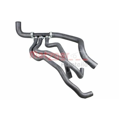 Imagem de METZGER 2421009 Mangueira de Radiador Radiador, à esquerda, em baixo EPDM (borracha etileno propileno dieno) RENAULT: MEGANE 2 Kombi, SCENIC
