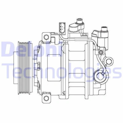 Imagem de Compressor, ar condicionado DELPHI CS20475