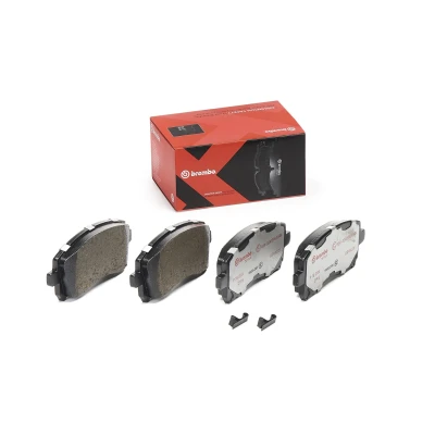 Imagem de BREMBO P 78 010X Jogo de pastilhas para travão disco com avisador sonoro desgaste sem acessórios MITSUBISHI: Grandis, SUBARU: Impreza II Sedan