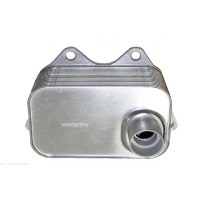 Imagem de AUTOMEGA 130048410 Radiador de Óleo refrigerado a água VOLKSWAGEN: GOLF 6, Passat B6 Variant, Sedan, AUDI: A5 B8 Coupe, A3 Sportback