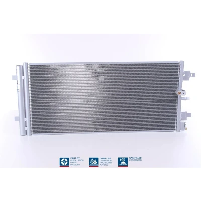 Imagem de NISSENS 940589 Condensador com secador Alumínio 676 R 134a
