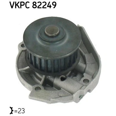Imagem de SKF VKPC 82249 Bomba de água 23 Ferro fundido para accionamento da correia dentada FIAT: Punto I Hatchback, BRAVO 1, Cabrio, LANCIA: Y