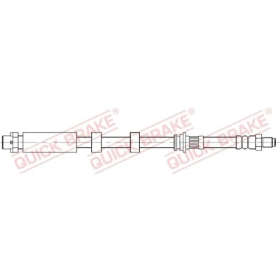 Imagem de QUICK BRAKE 32.844 Mangueira de Travão 447 M10x1 BMW: 3 Touring, Sedan, Coupe
