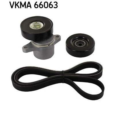 Imagem de SKF VKMA 66063 Jogo de correias trapezoidais estriadas SUZUKI: Vitara I SUV Cabrio, Grand 1
