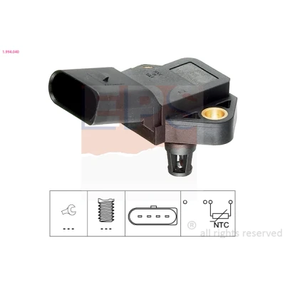 Imagem de FACET 10.4040 sensor sem de pressão Made in Italy OE Equivalent
