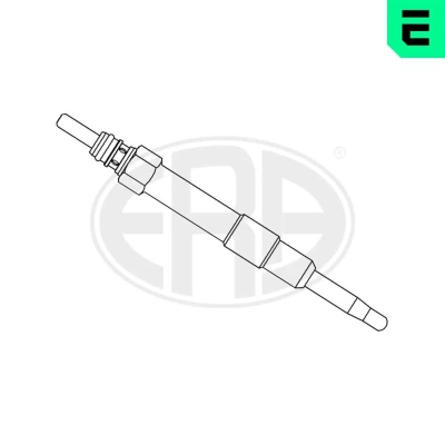 Imagem de ERA 886005 Vela incandescente 11V M10X1 OPEL: Astra H Caravan, Hatchback, GTC, FIAT: Punto II Doblo I Cargo