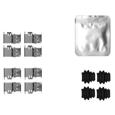 Imagem de TEXTAR 82561400 Kit de acessórios, pastilhas travão