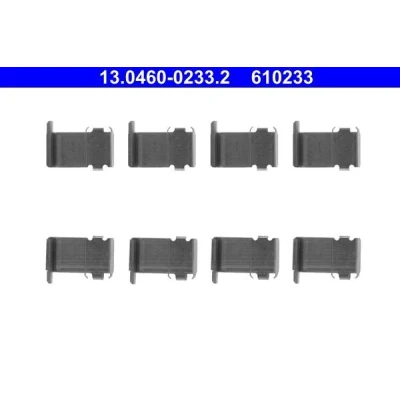 Imagem de ATE 13.0460 0233.2 Kit de acessórios, pastilhas travão MITSUBISHI: COLT 5, 4, Lancer 6 Limousine