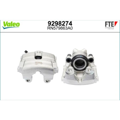 Imagem de FTE 9298274 Pinça de travão cinzento Ferro fundido Eixo dianteiro, lado esquerdo sem suporte BMW: 3 Sedan, Touring, Coupe, MG: ZT T Carrinha