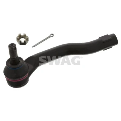 Imagem de SWAG 83 94 2476 Rótula de direção Eixo dianteiro, lado esquerdo com porca castelo MAZDA: 2 Hatchback