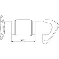 Imagem de DINEX 29299 Tubo de escape 380 160 Euro 5 150