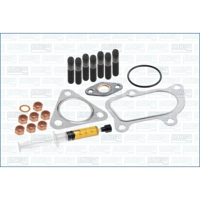 Imagem de AJUSA JTC11028 Kit de montagem, turbocompressor with studs, syringe oil com juntas instruções montagem OPEL: Vectra C Caravan