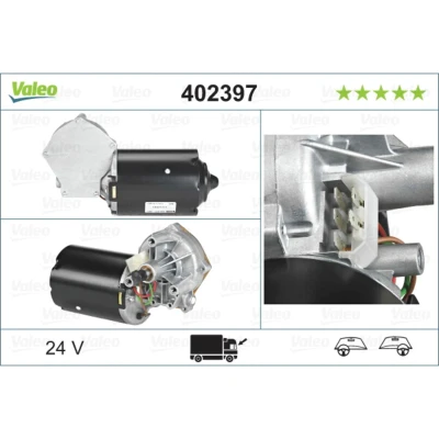 Imagem de VALEO 402397 Motor de Limpa Vidros 24 à frente para veículos volante esquerda/direita