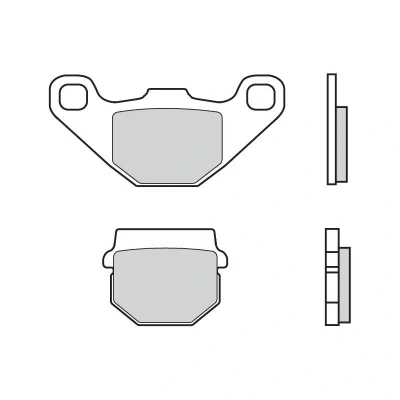 Imagem de BREMBO Road, Carbon Ceramic Jogo de pastilhas para travão disco à frente e atrás 07KA0717