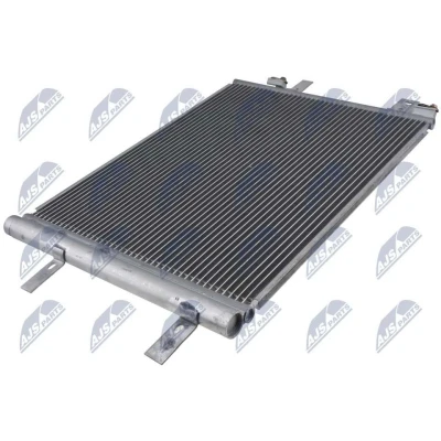 Imagem de NTY CCS CT 023 Condensador com secador Alumínio 565 R 134a PEUGEOT: 3008 II SUV, 308 Hatchback, SW 2