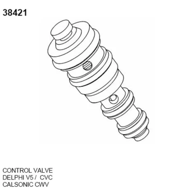 Imagem de NRF 38421 Válvula de regulação, compressor RENAULT: ESPACE 3, Scénic 1, MEGANE 2 Kombi, OPEL: Astra F Sedan