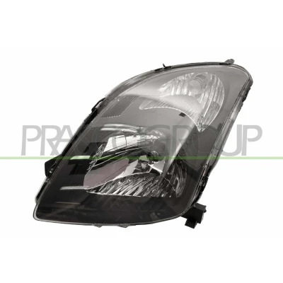 Imagem de PRASCO SZ0344814 Farol Principal esquerda H4 preto sem motor de regulação do alcance dos faróis SUZUKI: SWIFT 3