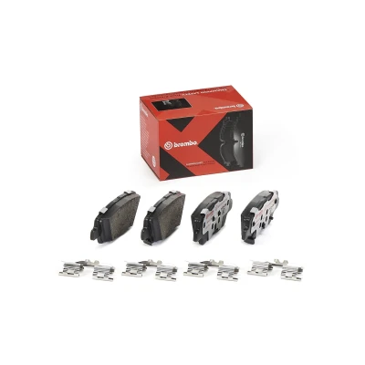 Imagem de BREMBO P 30 094X Jogo de pastilhas para travão disco com avisador sonoro desgaste acessórios KIA: CARENS 4, Proceed