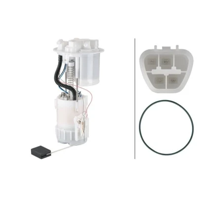 Imagem de HELLA 8TF 358 106 941 Unidade de alimentação combustível com junta, sensor nível regulador pressão elétrico