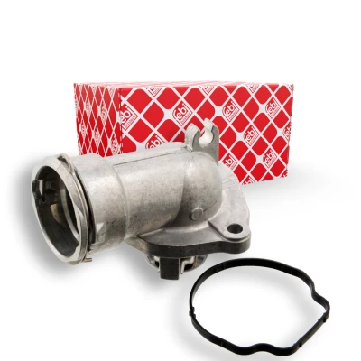 Imagem de FEBI BILSTEIN 104757 Termóstato, líquido de refrigeração 87 com junta caixa MERCEDES BENZ: Classe C T modell, Sedan, E Sedan