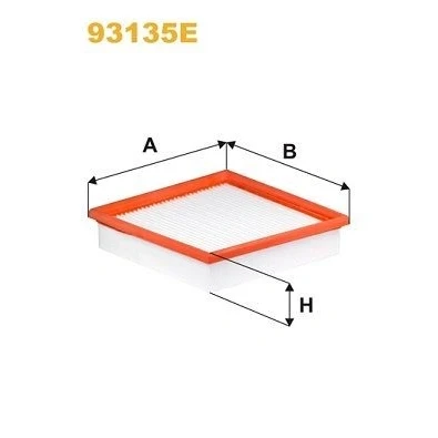 Imagem de WIX FILTERS 93135E Filtro, ar do habitáculo Filtro de partículas 210 47