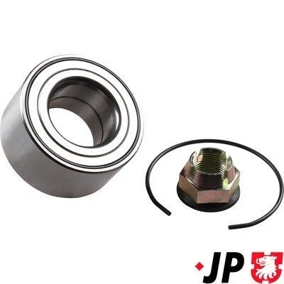 Imagem de JP GROUP 4341300510 Kit de rolamento roda Eixo dianteiro, lado esquerdo, direito 72 RENAULT: CLIO 2, 2 Kasten