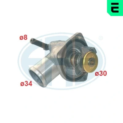 Imagem de ERA 350013A Termóstato, líquido de refrigeração 92 com junta Metal caixa OPEL: Corsa C Hatchback, Vectra Sedan, Astra G CC