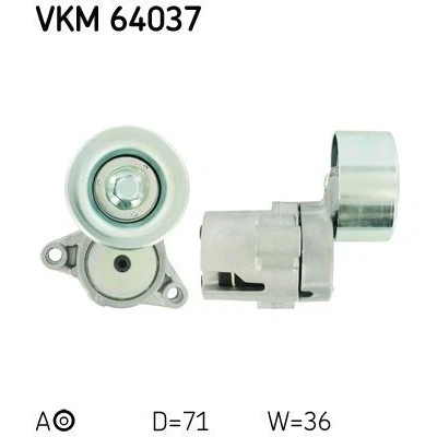 Imagem de SKF VKM 64037 Polia Tensora MAZDA: 6 Hatchback, SW