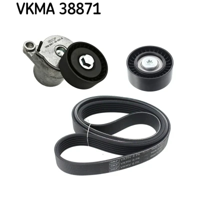 Imagem de SKF VKMA 38871 Jogo de correias trapezoidais estriadas BMW: 1 Hatchback, 3 Touring, 2 Coupe